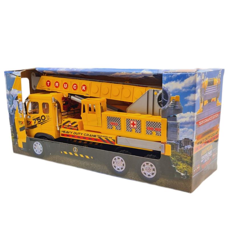 heavy-duty-crane اسباب بازی ماشین جرثقیل اسکانیا 750 درج توی