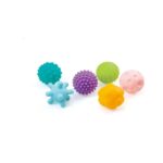 توپ حسی 6 عددی سیلیکونی نوزاد