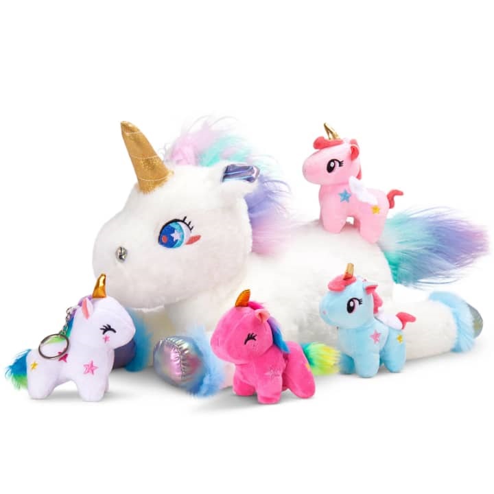 unicorn-doll عروسک یونیکورن بچه دار اورجینال