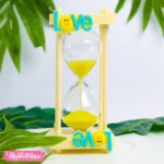 ساعت شنی رنگی